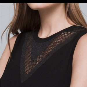 White House black market knit top xs